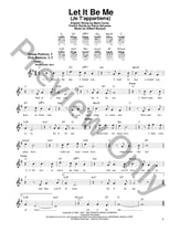 Let It Be Me (Je T'appartiens) Guitar and Fretted sheet music cover